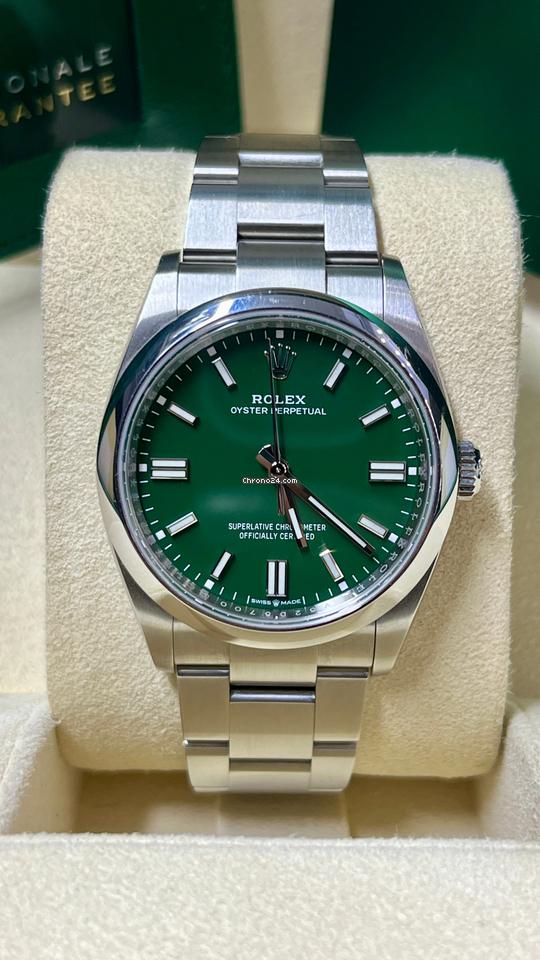 Rolex Oyster Green Dial