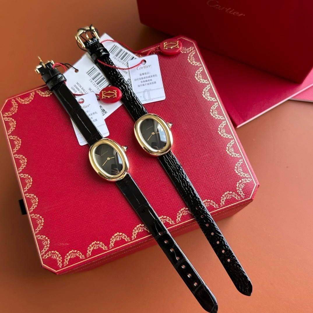 Cartier Baignoire Full Black