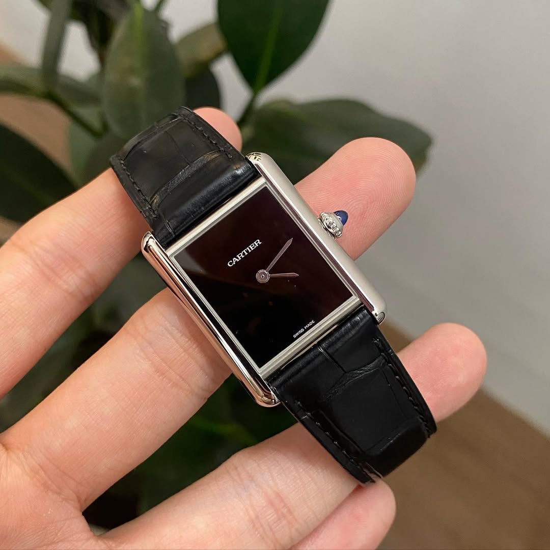Cartier Tank (Black Dial)
