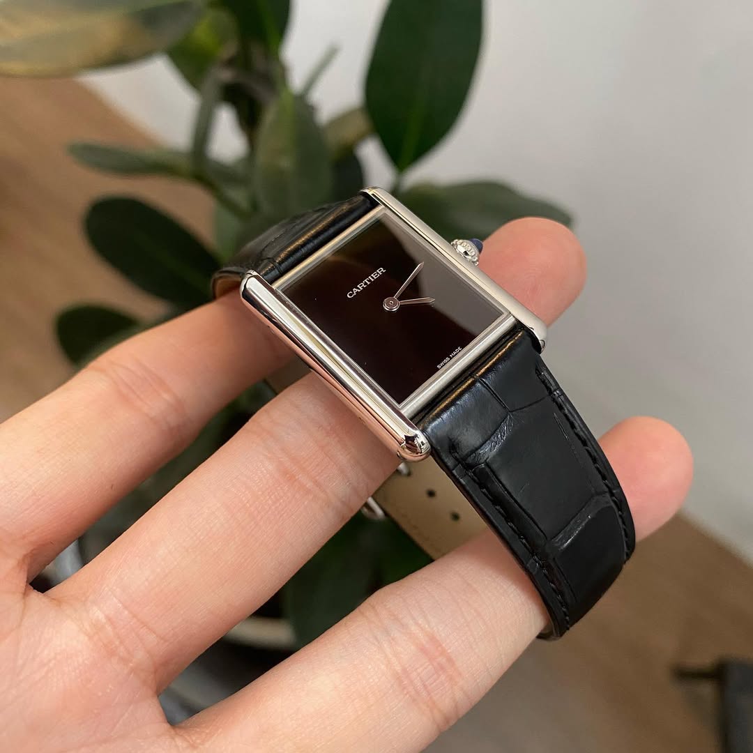Cartier Tank (Black Dial)