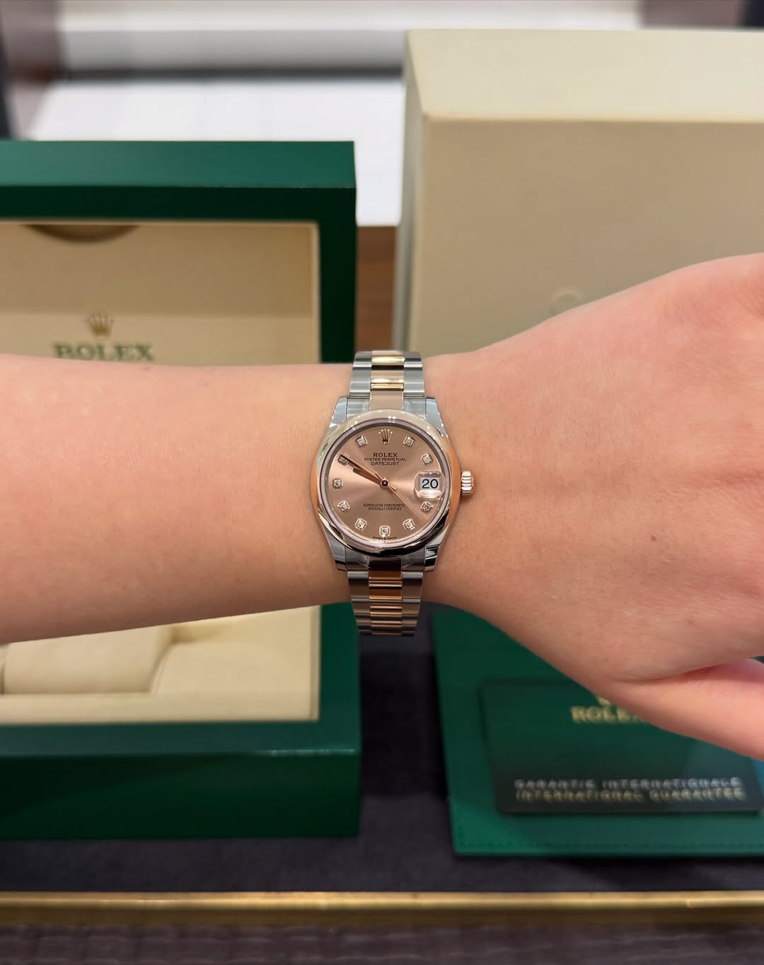 ROLEX DATEJUST EVEROSE
