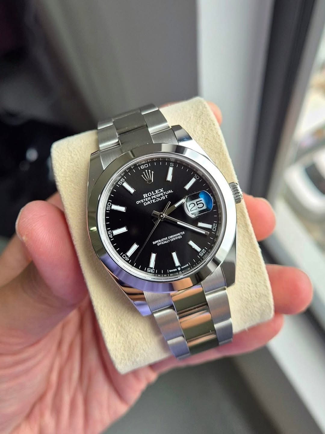 Rolex Datejust Black 126300 41MM