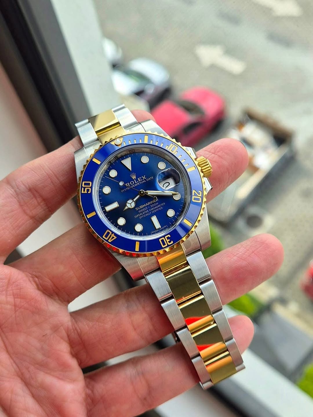 Submariner bluesy 40mm 116613LB