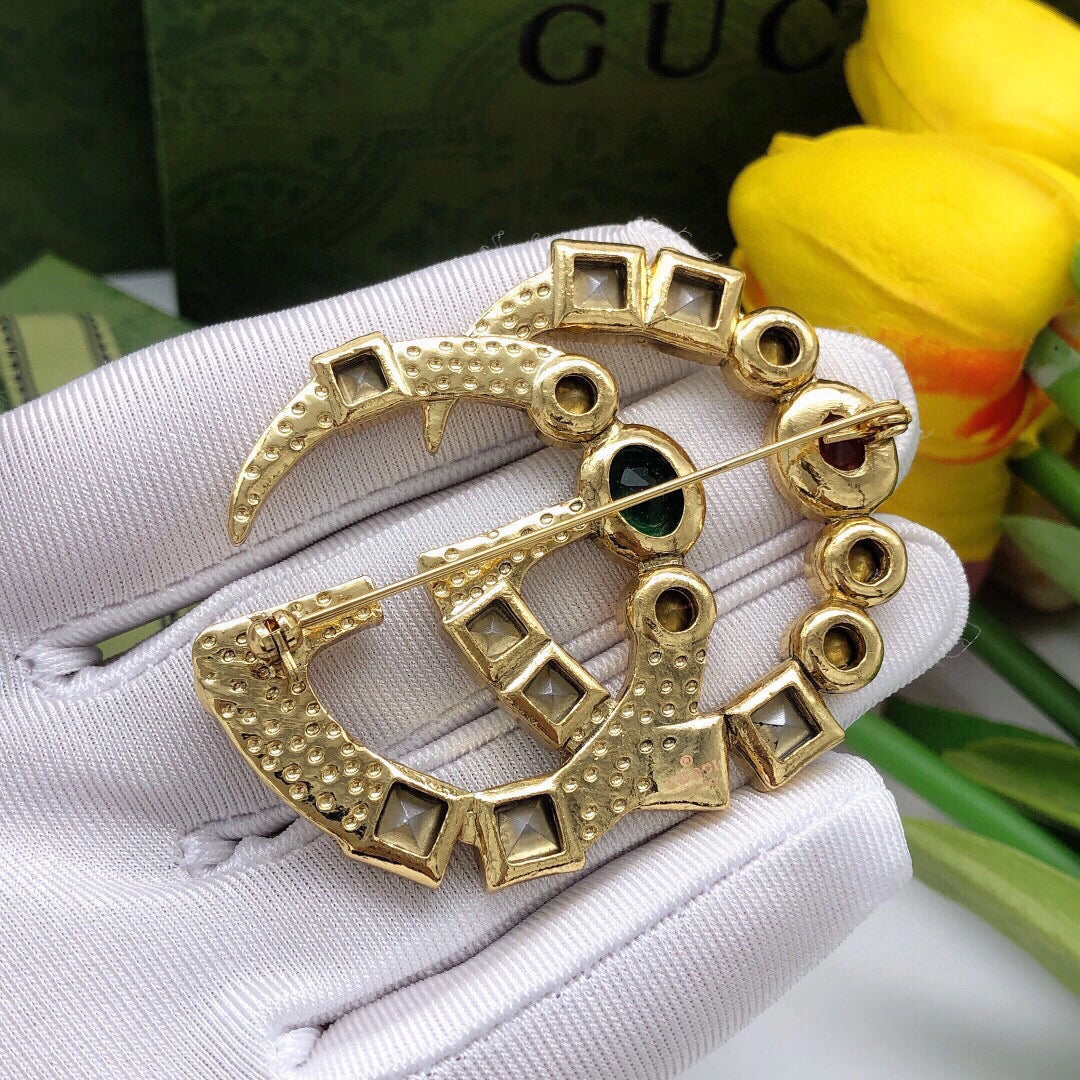 Broche GUCCI GG multicolores