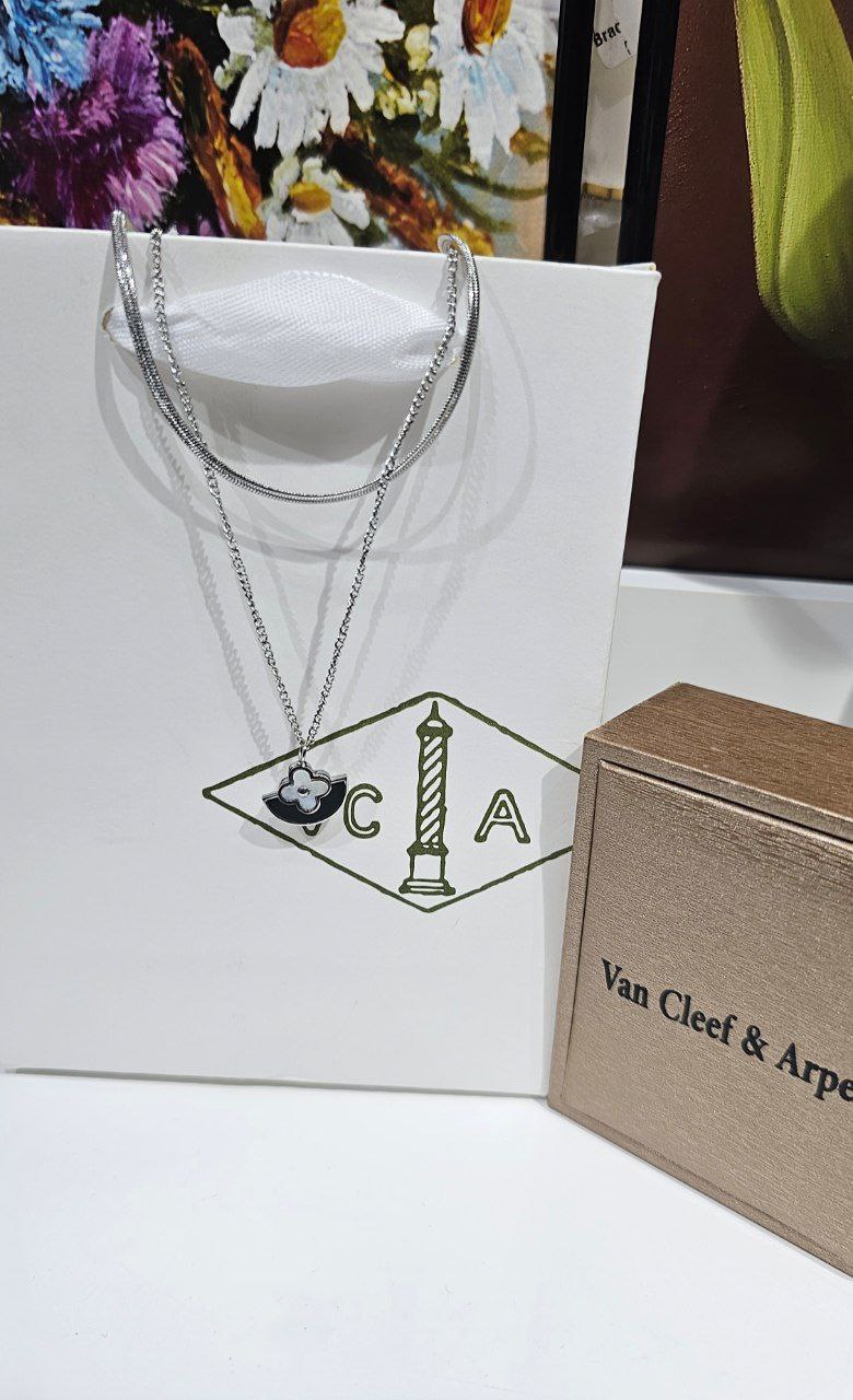 Collier VAN CLEEF – Double chaînes