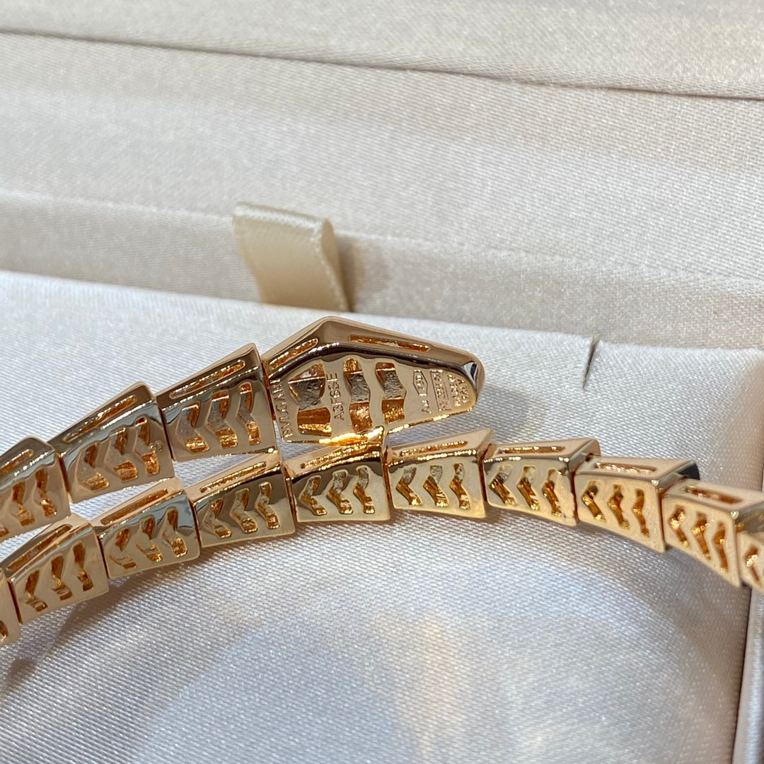 Bracelet BVLGARI serpent full strass