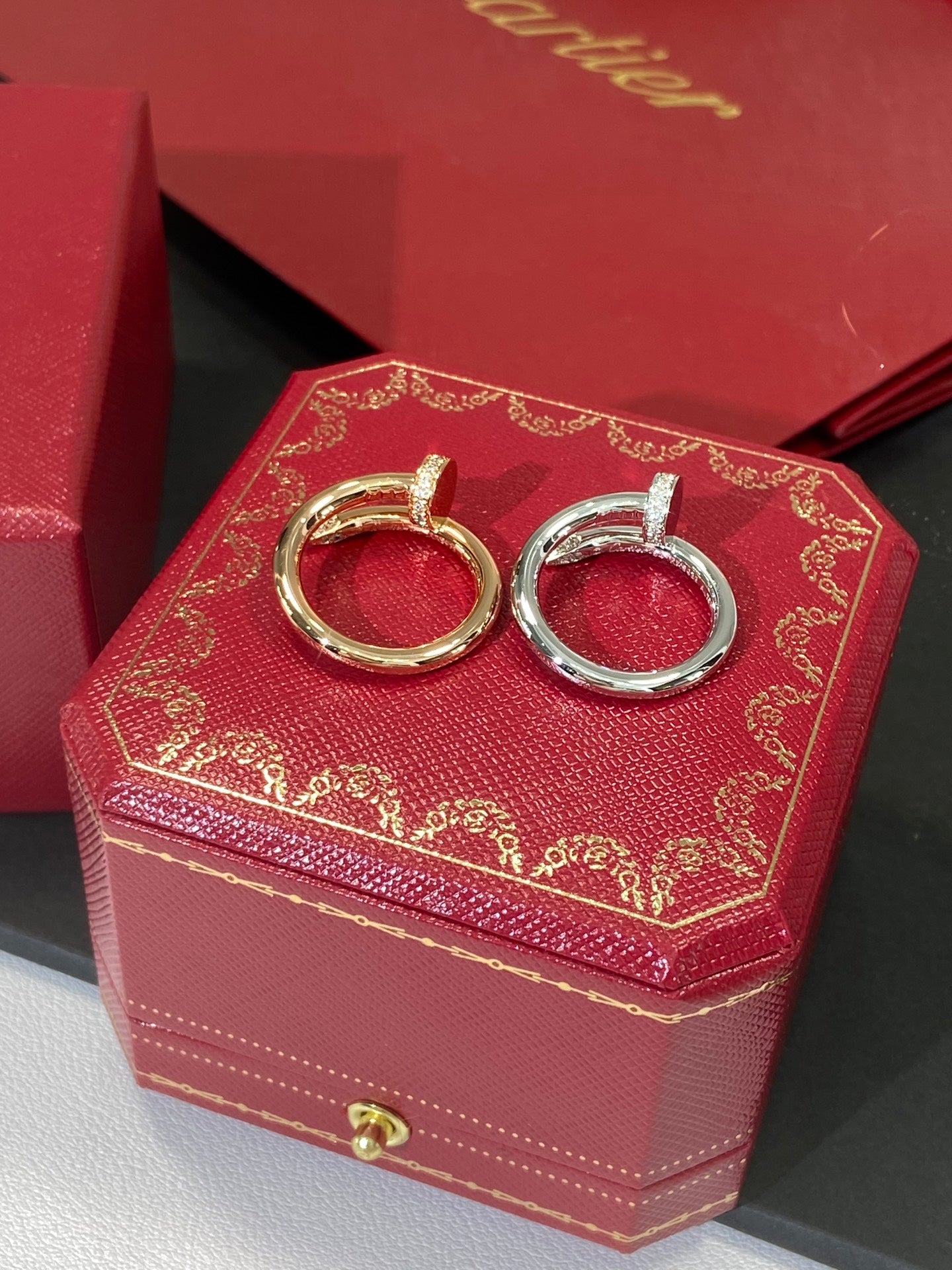 Duo Bague Juste un Clou