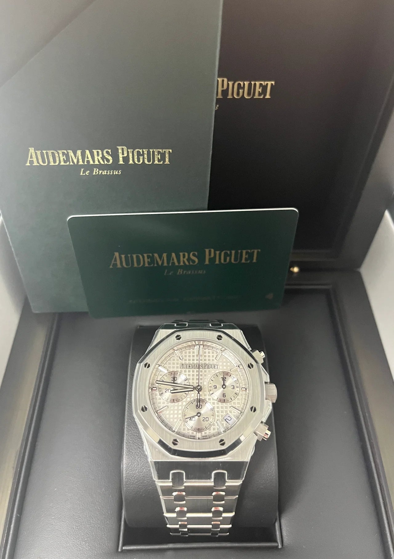 Audemars Piguet Royal Oak Chronograph White Dial