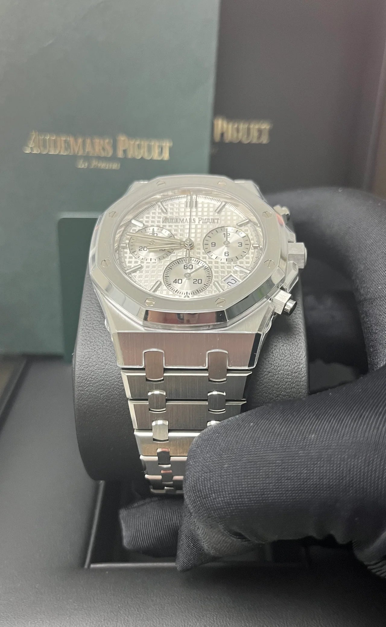 Audemars Piguet Royal Oak Chronograph White Dial