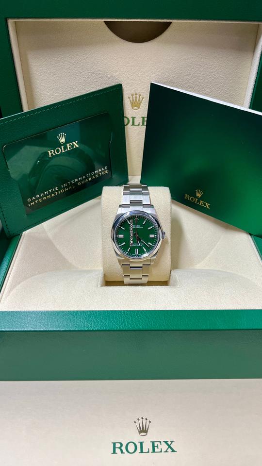 Rolex Oyster Green Dial