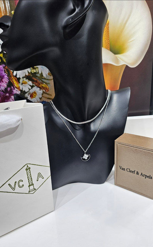 Collier VAN CLEEF – Double chaînes