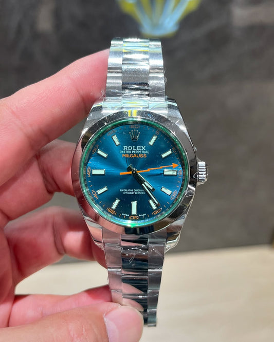 Milgauss Blue 40mm 116400GV