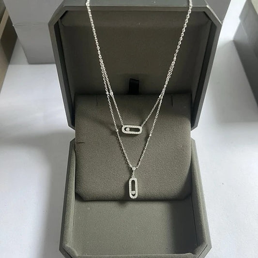 Collier MESSIKA double motifs