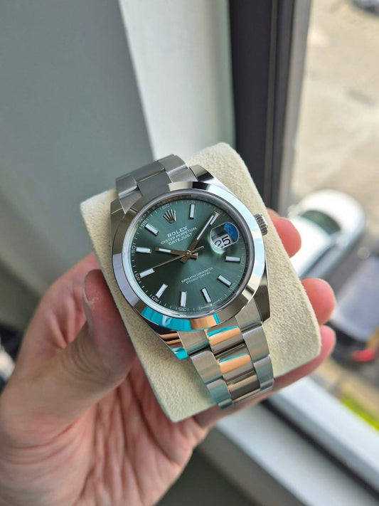 Rolex Datejust Mint Green